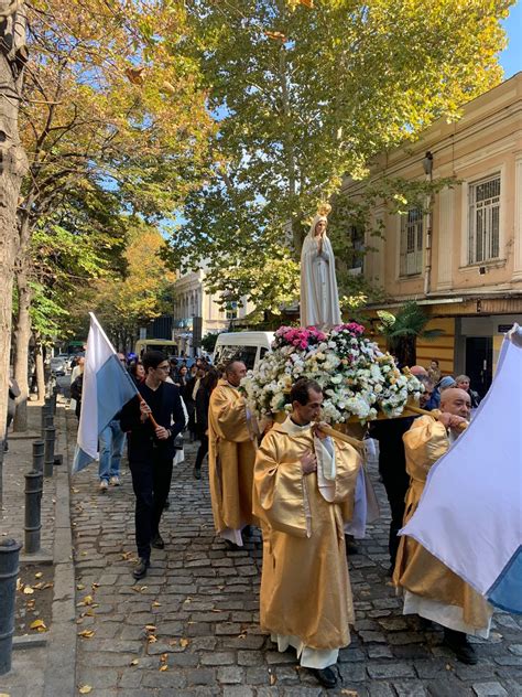 Fátima Imagem peregrina encerrou peregrinação de paz ao Cáucaso