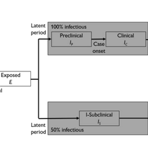 The Disease Model In The Lshtm Model Showing Disease States Boxes And Download Scientific