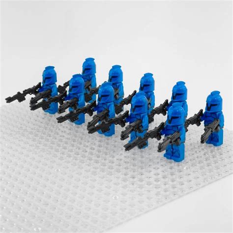 Star Wars Senate Commandos Minifigures Set of 10pcs With Custom DC-15A ...