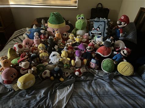 I love my All Stars plush collection. : r/Mario