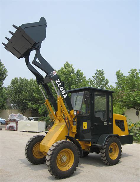 Ce Mini Wheel Loader Zl08A China Ce Mini Wheel Loader And Wheel Loader