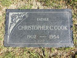 Christopher Columbus Cook Sr 1902 1954 Mémorial Find a Grave