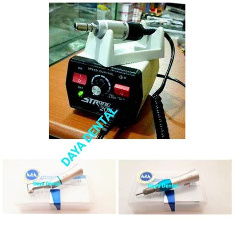 Jual Dental Micromotor Strong Mahasiswa Lengkap Micromotor Lengkap