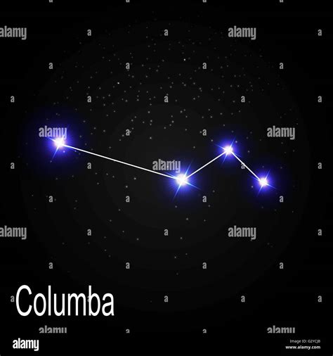 Columba constellation Stock Vector Images - Alamy