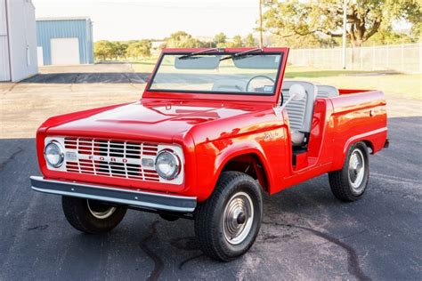 1966 Ford Bronco Roadster For Sale On Bat Auctions Sold For 49 000 On August 29 2021 Lot