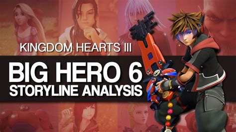 Kingdom Hearts 3 Big Hero 6 TGS Trailer Story Analysis YouTube