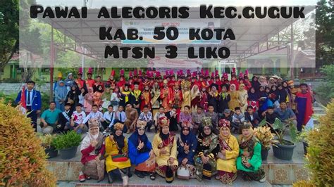 Heebbooohh Drumband Dan Pawai Alegoris Di Kecamatan Guguk Youtube