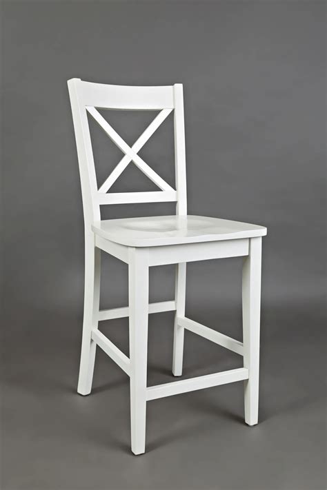 jofran simplicity  rustic   counter stool furniture