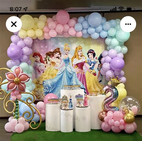 Princess Themed Birthday Party Princess Birthday Centerpieces St