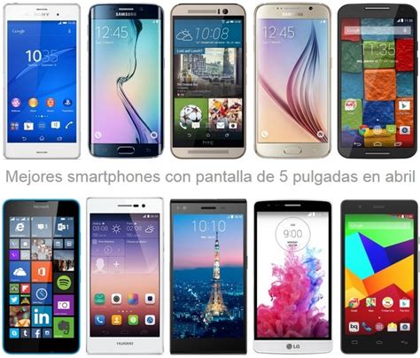 Las 5 pulgadas como referencia en smartphones así son los mejores