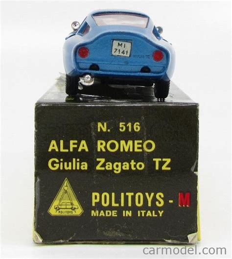 POLITOYS POLISTIL POLMS516 Scala 1 43 ALFA ROMEO GIULIA TZ 1 ISSUE