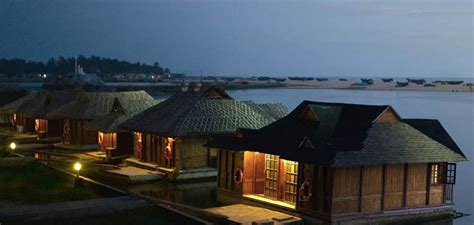 Poovar Island Floating Cottages In The Kerala Backwaters