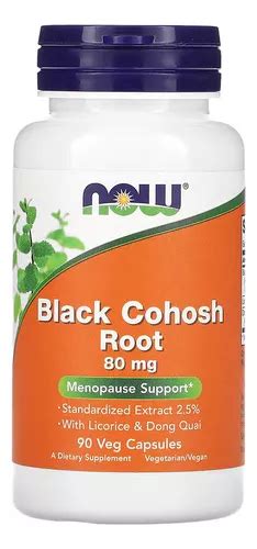 Black Cohosh Raiz De Erva De São Cristovão 80mg 90 Caps Now MercadoLivre