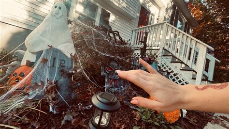 ASMR Halloween Decorations YouTube