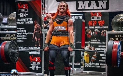 Strongwoman Rhianon Lovelace U64kg Sets A 2735 Kg 603 Lb Kratos