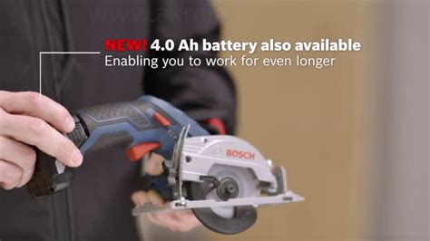 Bosch Gks 108v Li Cordless Circular Saw Product Overview Youtube