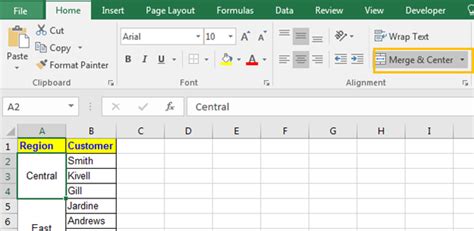 How To Unmerge Cells In Excel