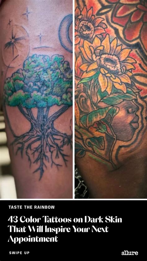 Aggregate 83 Green Tattoos On Dark Skin Latest In Coedo Vn