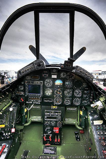 F4U Corsair Cockpit View