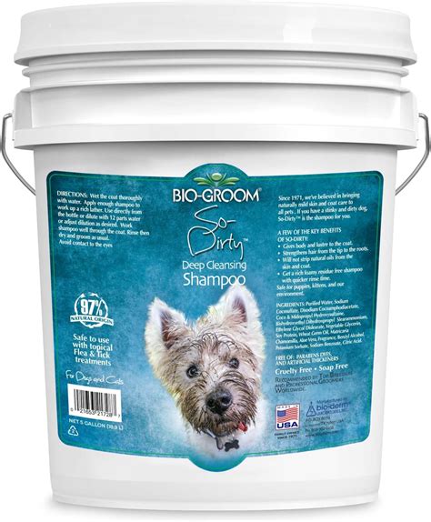 Amazon.com: Bio-Groom So-Dirty Dog Shampoo - Quick Rinse Pet Shampoo, Dog Bathing Supplies