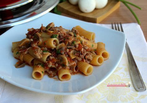 Pasta Con Rag Funghi E Pancetta Con Magic Cooker Le Passioni Di Mam