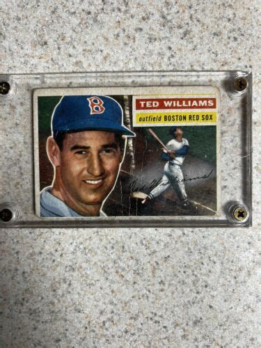 Topps Ted Williams Boston Red Sox Ebay