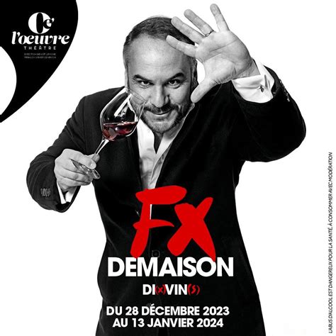 François Xavier Demaison Mon spectacle le plus abouti Edgar Magazine