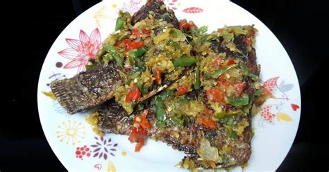 Resepi Ikan Talapia Masak Sambal Berlada