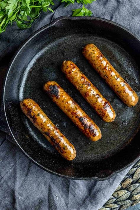how to cook chicken sausage links