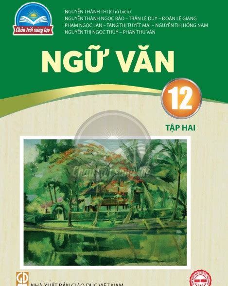 Sách giáo khoa Ngữ văn 12 Chân trời sáng tạo Sách giáo khoa mới lớp