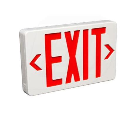 6 Inch Led Exit Sign Sunpetra