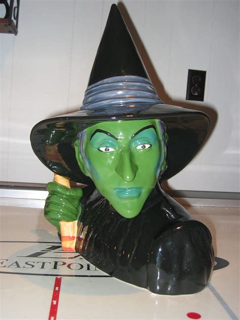 Wizard Of Oz Wicked Witch Cookie Jar From Star Jars