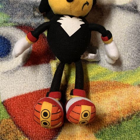 Mavin Sonic The Hedgehog Shadow Plush Toy Gosh Sonic X Uk