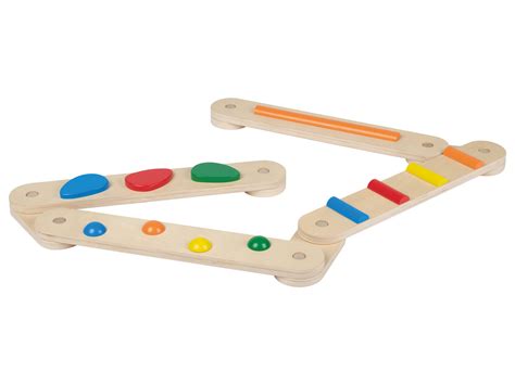 Playtive Holz Balancierbalken Set 9 Teilig LIDL