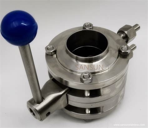 double seat mix proof valve sanitary stainless steel valves