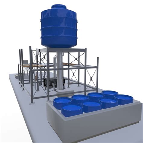 Water Tank 3d Models For Download Turbosquid