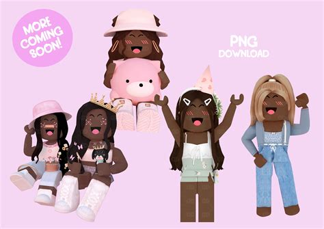 Roblox Girls Brunette Clipart Roblox Girls Brunette Png 48 OFF