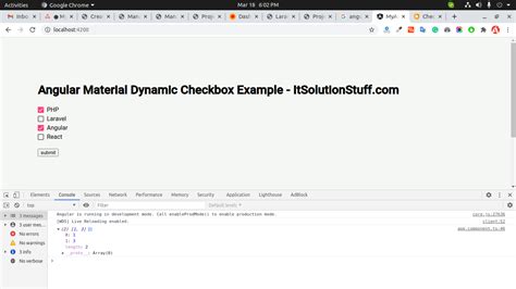 How Can I Handle A List Of Checkboxes Dynamically Created In