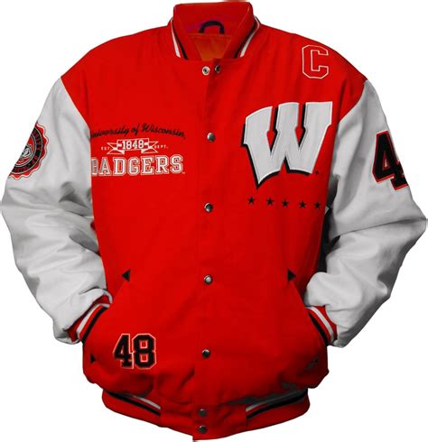 Ncaa Adult Wisconsin Badgers Licensed Collegiate Varsity