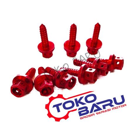 Jual Baut Body Yamaha Probolt Warna Almu Atauu Baut Bodi Yamaha Probolt