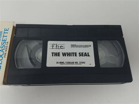 The White Seal Animated Vhs Video Tape 1975 Chuck Jones Jungle Book