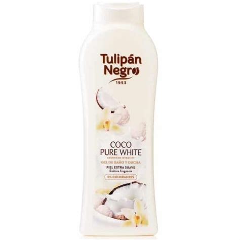 Tulipan Negro Gel Bain Et Douche Gourmand Coco Pure White Ml