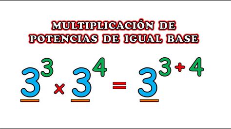 Conoce Las Maravillas De Las Potencias De Igual Base Guía Completa