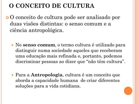 Conceito De Cultura Em Antropologia - PPT - REVISÃO ANTROPOLOGIA PowerPoint Presentation, free download - ID ...