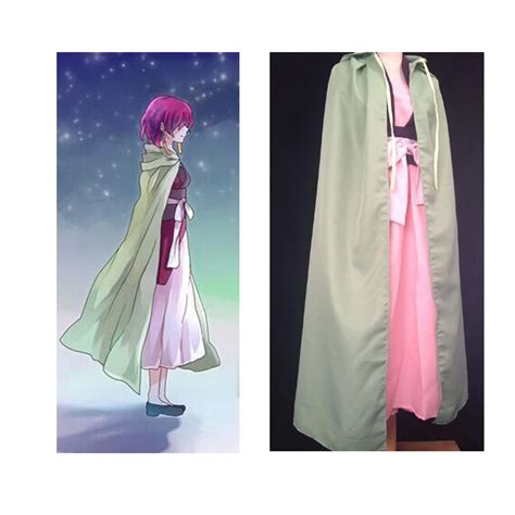 2016 Yona of the Dawn Akatsuki no Yona Cosplay Costume Yona Dress With ...