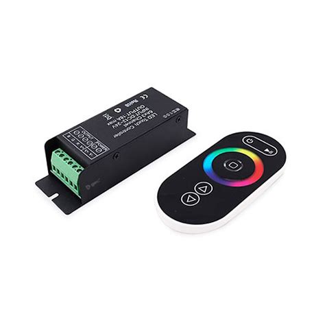 Controlador Para Tiras LED RGB Con Mando Tactil 216W 12 24V GSC