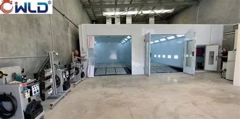 Wld Guangzhou China Spray Booth Cabine De Peinture Auto Cabine Peinture