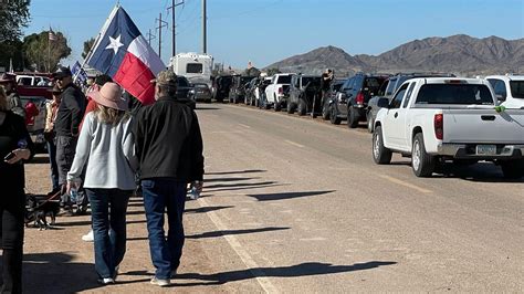 Take Our Border Back Convoy Holds Rally In Yuma Kyma