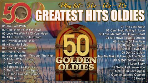 Golden Oldies Greatest Hits 50s 60s Best Hits Of The 60s 70s Oldies