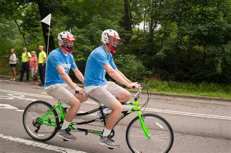 See 173 Sets Of Twins On Tandem Bikes Try To Set A World Record